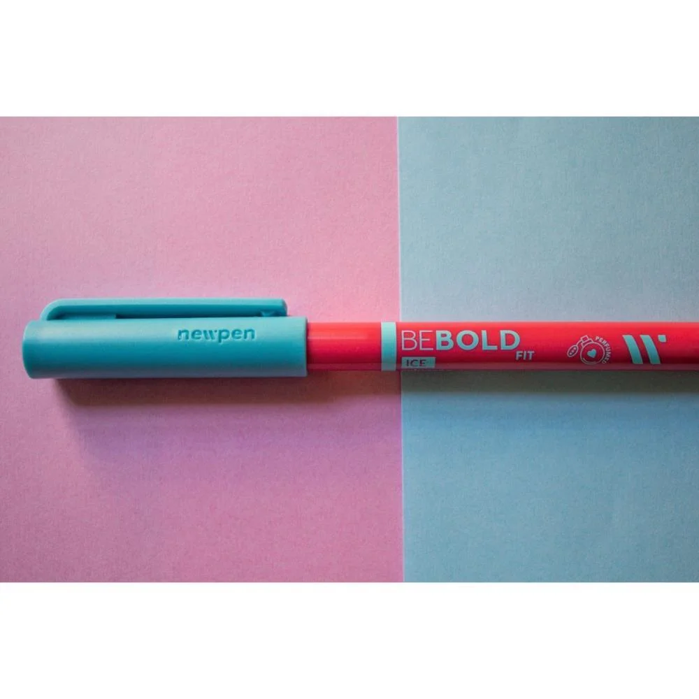 CANETA MARCA TEXTO BEBOLD FIT 6 CORES NEWPEN (ESTOJO) - imagem 4