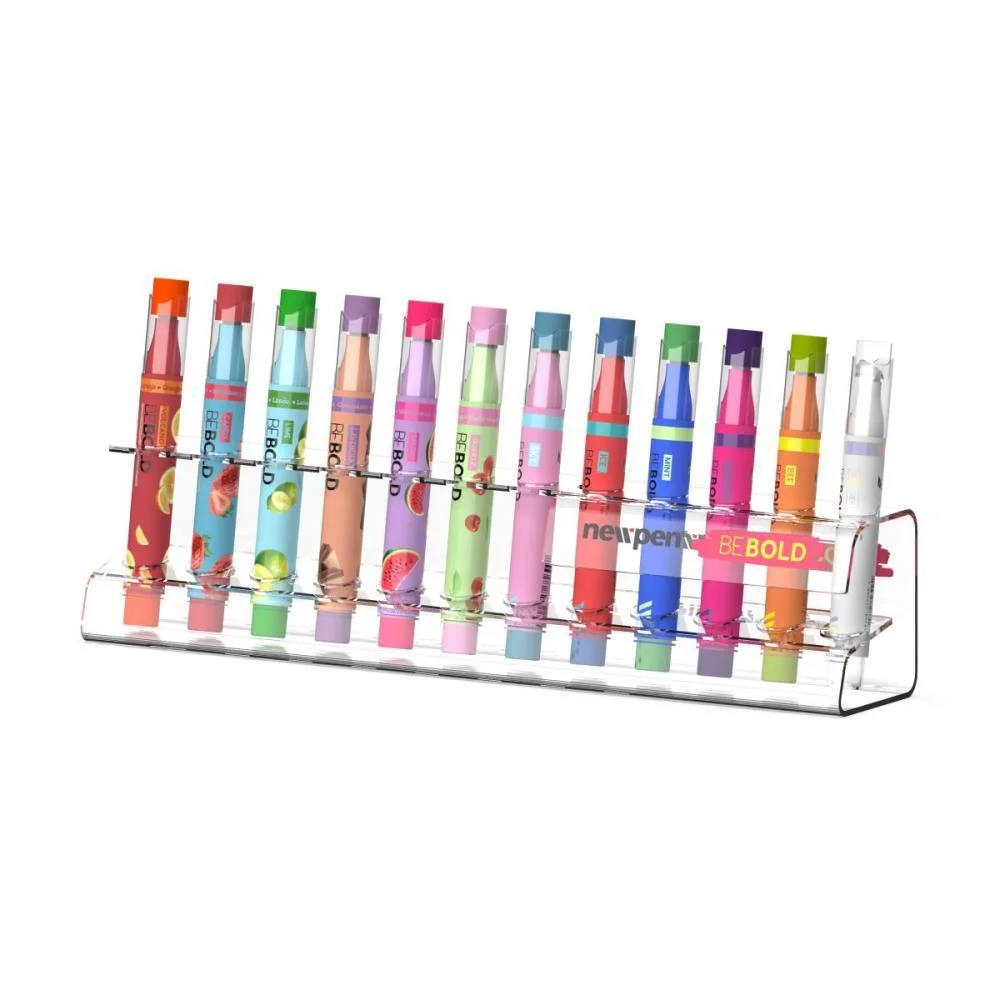 CANETA MARCA TEXTO BEBOLD FRUITS 12 CORES DISPLAY NEWPEN (DISPLAY) - imagem 5