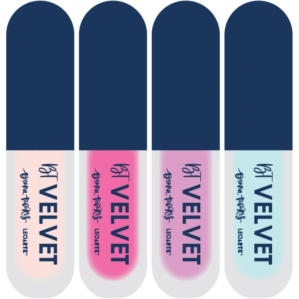 CANETA MARCA TEXTO BRUNA TAVARES 4 CORES C/BRILHO LEONORA (ESTOJO) - imagem 3