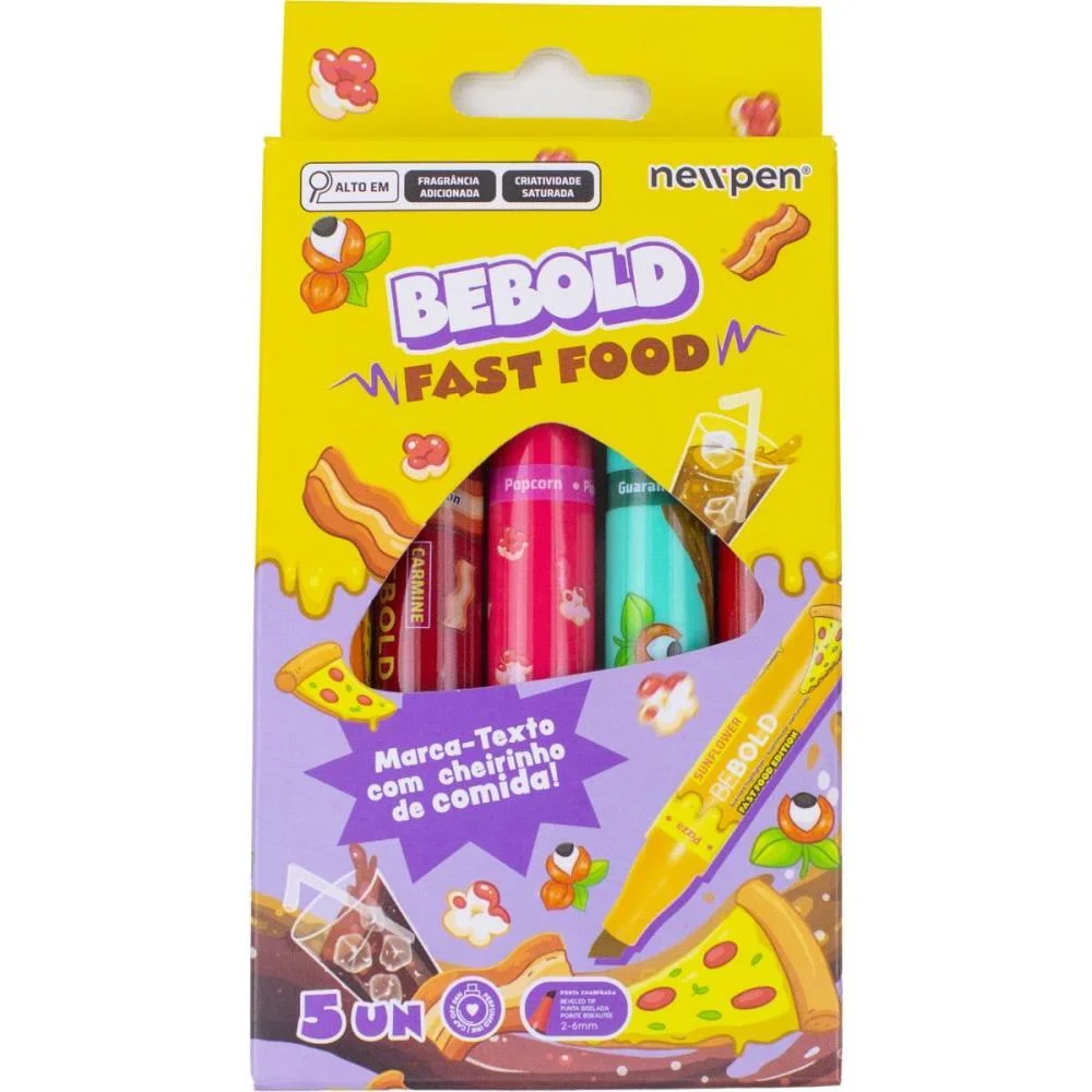 CANETA MARCA TEXTO BEBOLD FOOD (S) NEWPEN (DP.C/24) - imagem 3