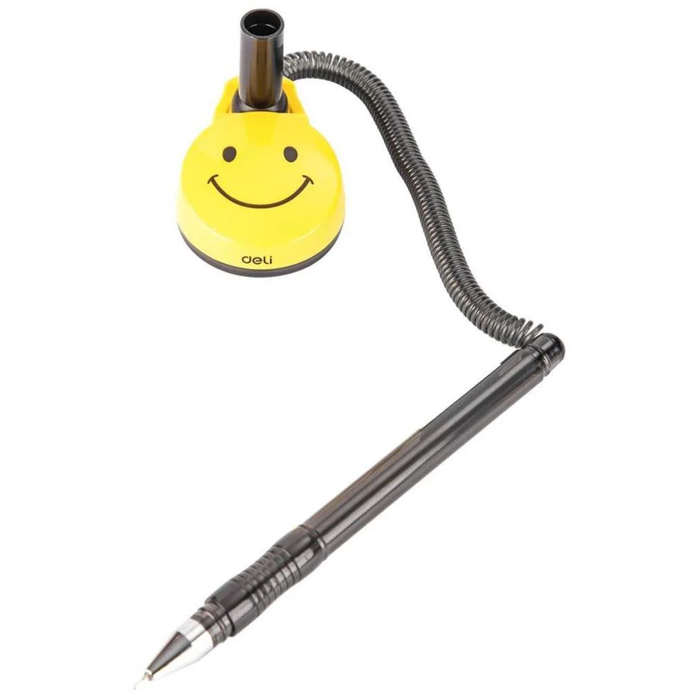 CANETA PARA BALCAO DAILY C/SUPORTE MINI 0,7MM PT DELI (BLISTER) - imagem 3