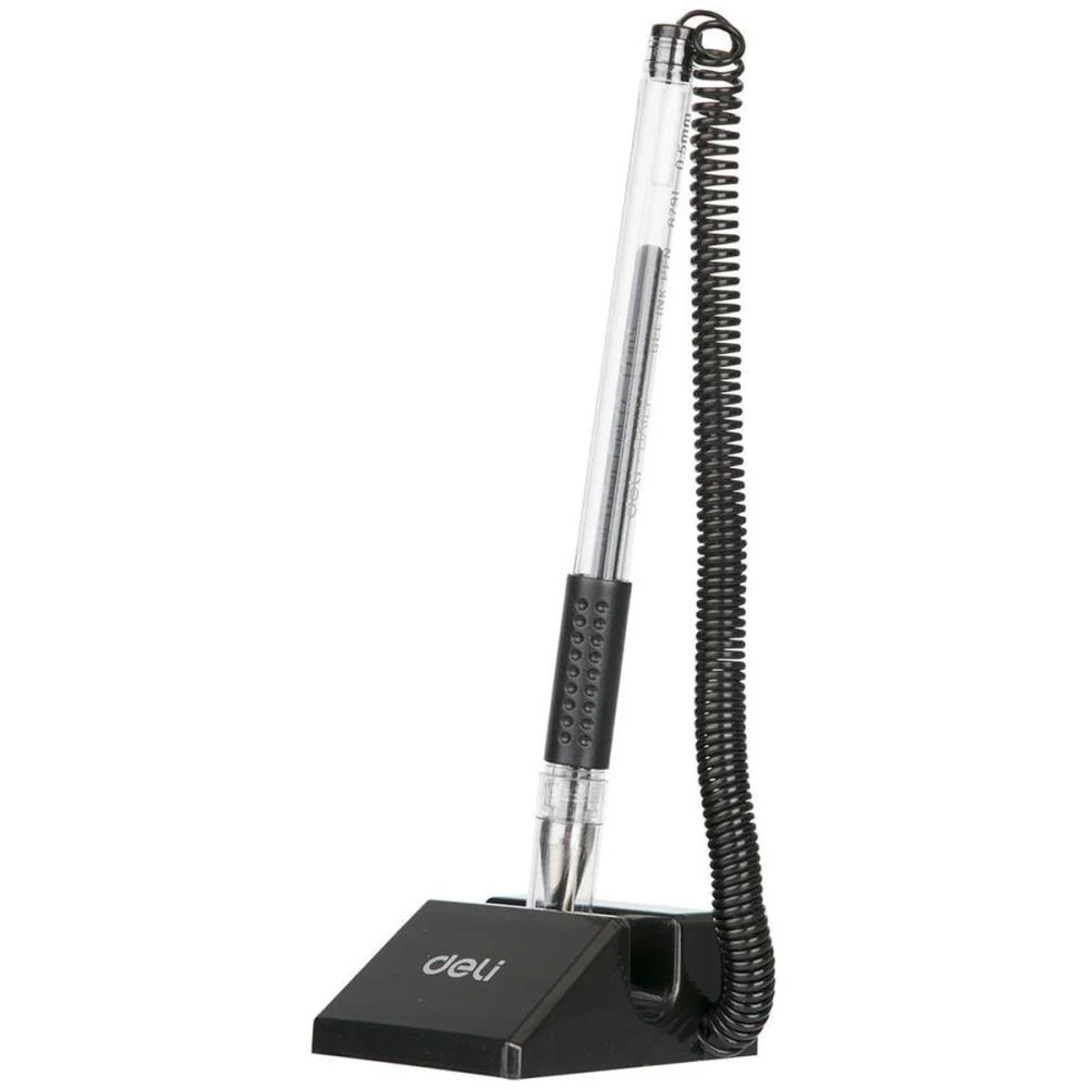 CANETA PARA BALCAO DAILY C/SUPORTE MINI 0,5MM PT DELI (BLISTER) - imagem 3