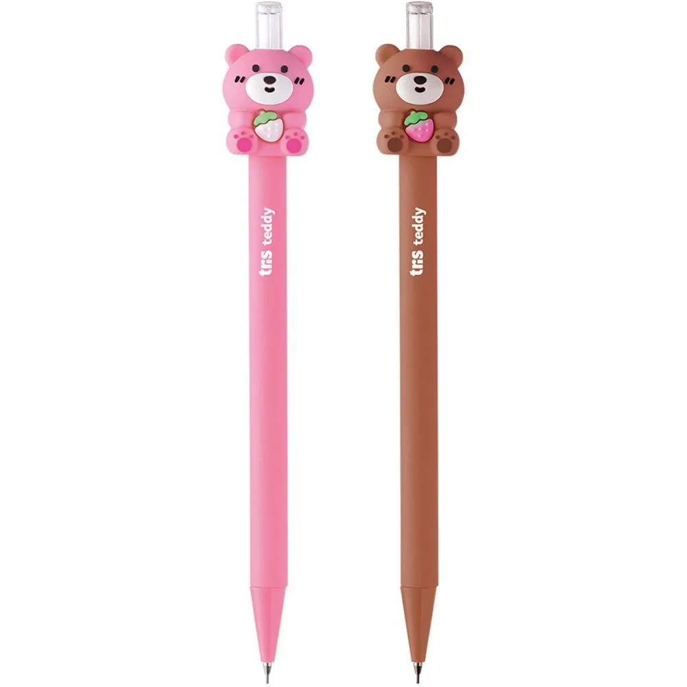 LAPISEIRA 0.7MM TRIS TEDDY RETRATIL 2 CORES SUMMIT (DP.C/12) - imagem 4