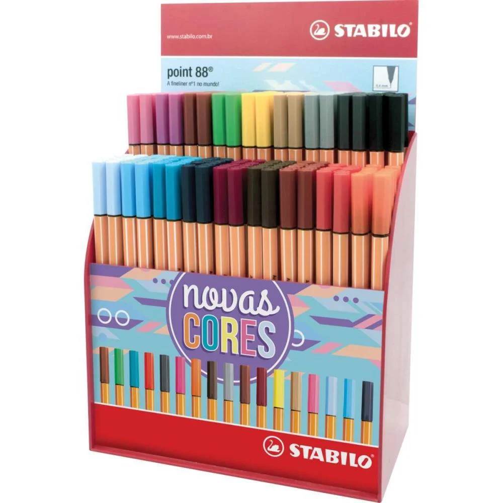 CANETA STABILO 88/180 POINT DP.C/180 SORTIDOS SERTIC (DP.C/180) - imagem 2