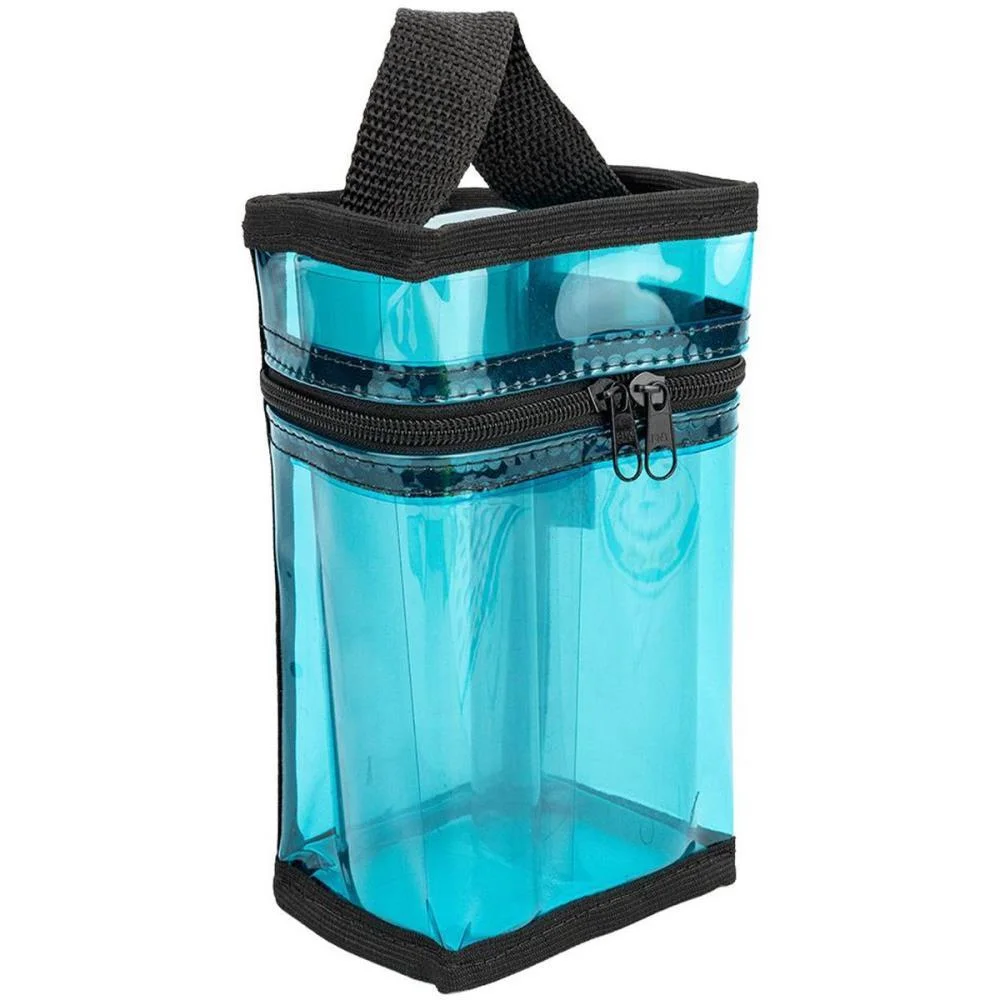 ESTOJO PORTA CANETA/NECESSAIRE AZUL GOODIE (UNIDADE) - imagem 3