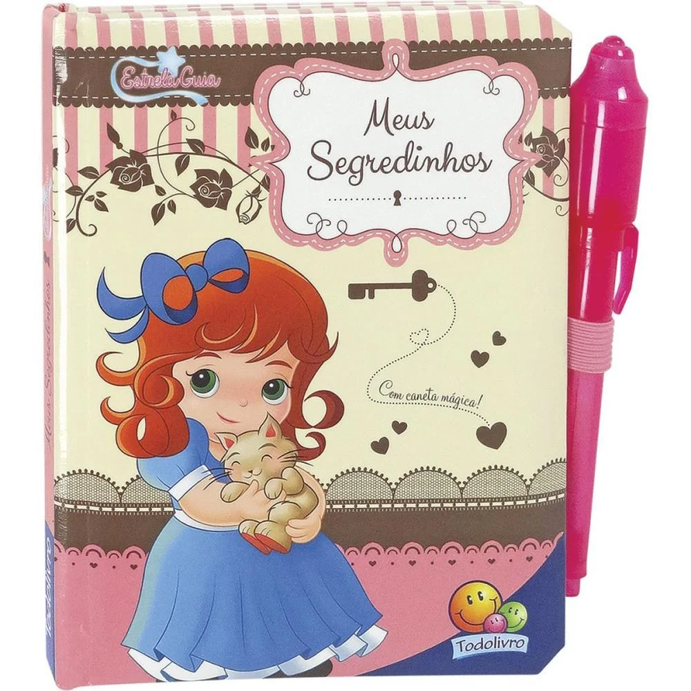 DIARIO MEUS SEGREDINHOS PQ 12X15 52P TODOLIVRO (UNIDADE) - imagem 2