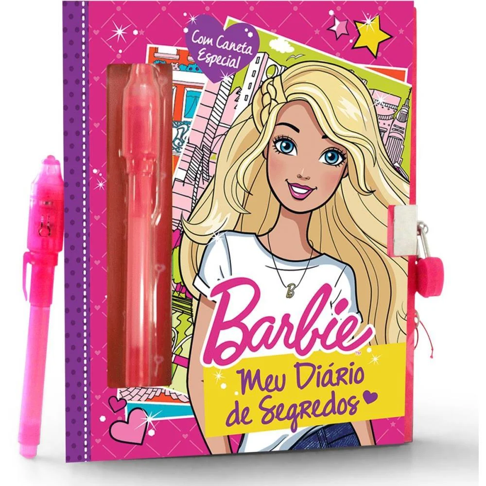 DIARIO BARBIE DIARIO DE SEGREDOS 48PG MAGIC KIDS (UNIDADE) - imagem 2