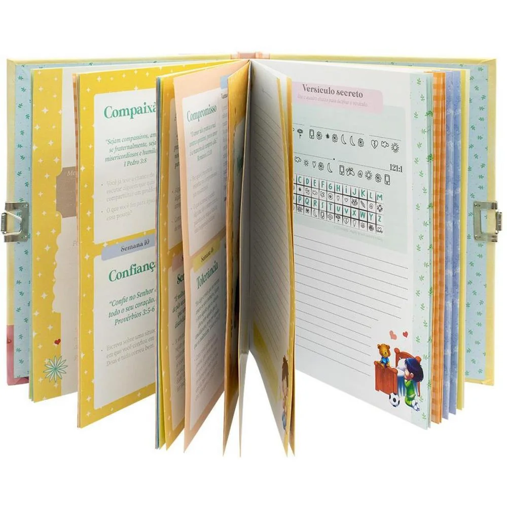 DIARIO MEU TEMPO COM DEUS C/CADEADO TODOLIVRO (UNIDADE) - imagem 5