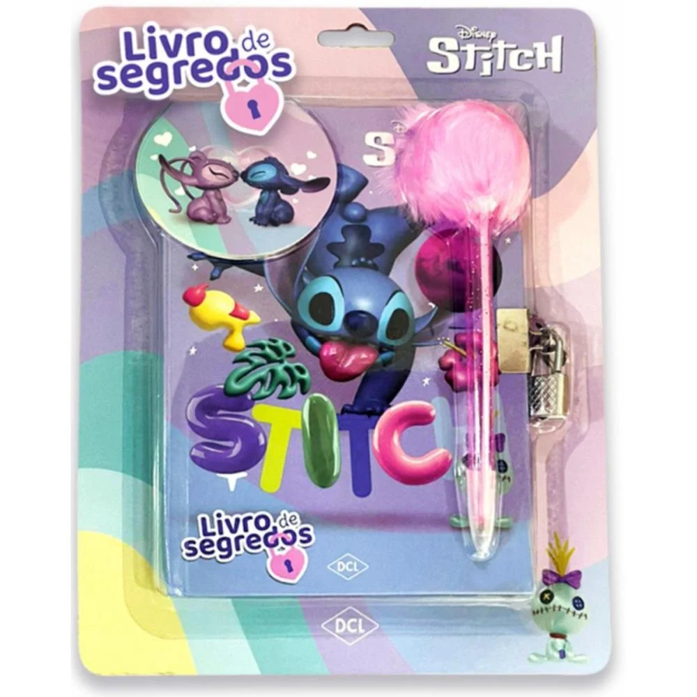 DIARIO STITCH LIVRO DE SEGREDOS DCL (UNIDADE) - imagem 3