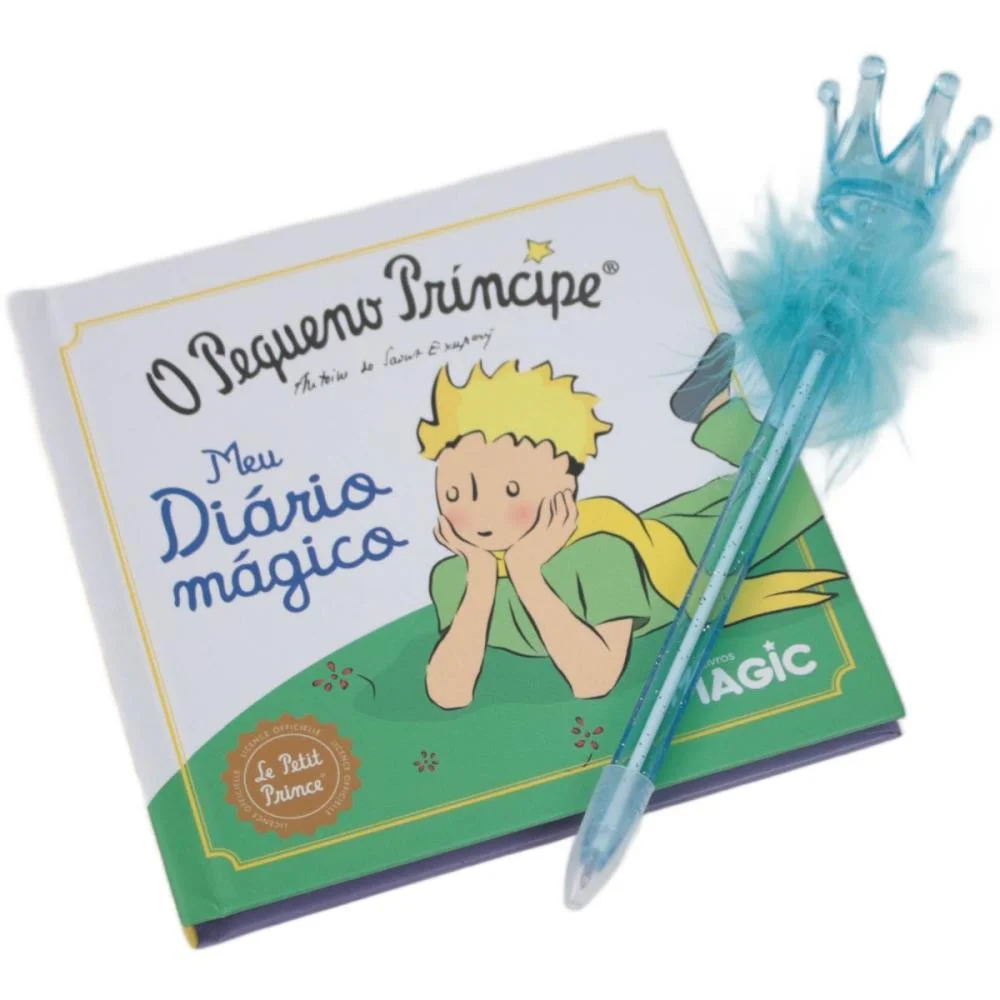 DIARIO O PEQUENO PRINCIPE C/ADESIVOS MAGIC KIDS (UNIDADE) - imagem 6