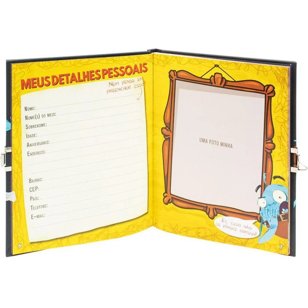 DIARIO NAO ABRA ESTE DIARIO (PT) 96PG TODOLIVRO (UNIDADE) - imagem 3