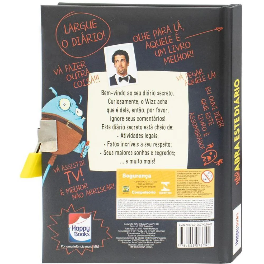 DIARIO NAO ABRA ESTE DIARIO (PT) 96PG TODOLIVRO (UNIDADE) - imagem 4