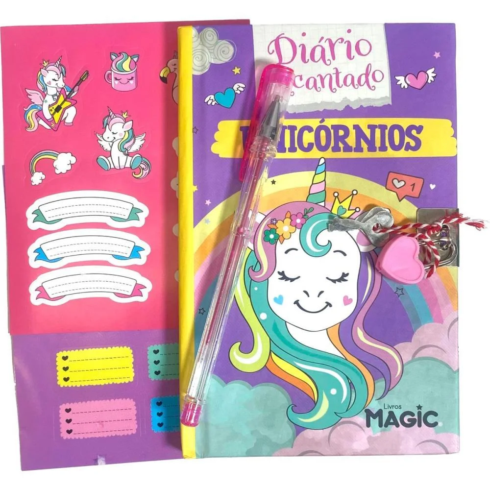 DIARIO UNICORNIOS DIARIO ENCANTADO MAGIC KIDS (UNIDADE) - imagem 4