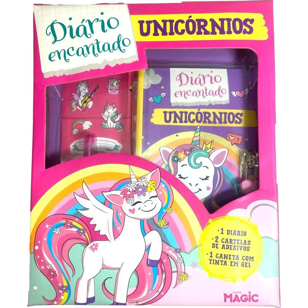 DIARIO UNICORNIOS DIARIO ENCANTADO MAGIC KIDS (UNIDADE) - imagem 5