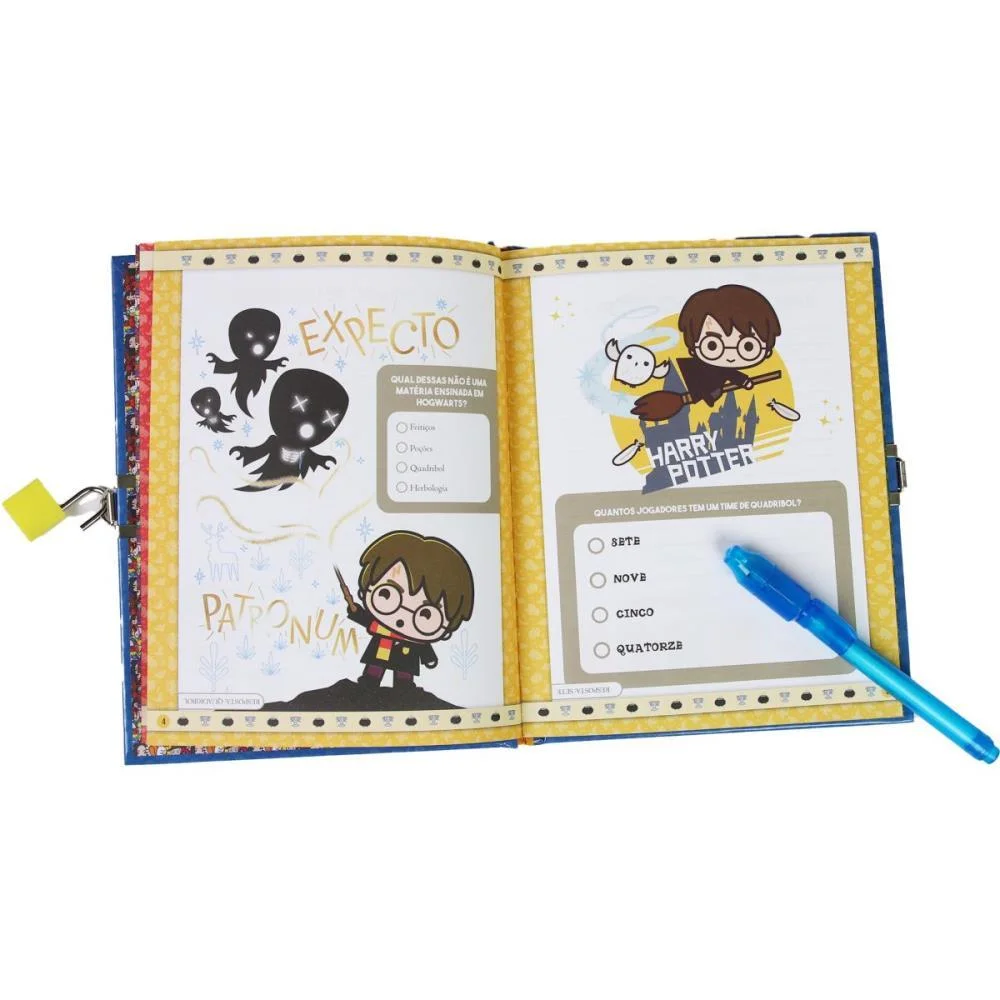 DIARIO HARRY POTTER DIARIO MAGICO 48P MAGIC KIDS (UNIDADE) - imagem 5