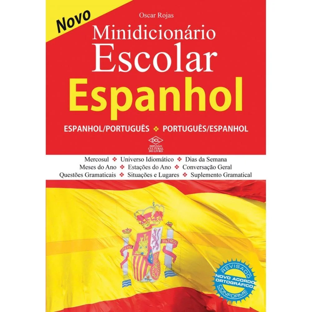 DICIONARIO ESPANHOL ESPANHOL/PORT.ESCOLAR 448PG DCL (UNIDADE) - imagem 2
