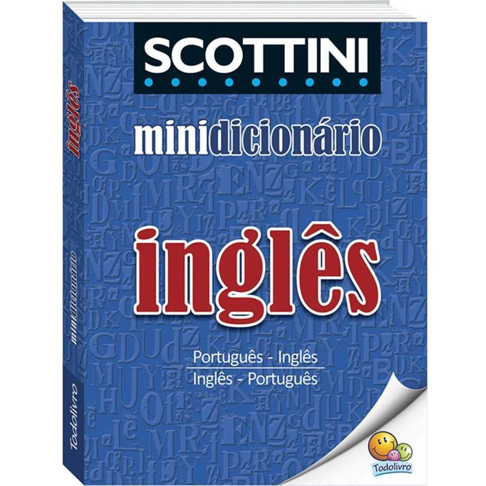 DICIONARIO MINI INGLES SCOTTINI PORT/ING-ING/PORT 352 TODOLIVRO (UNIDADE) - imagem 3