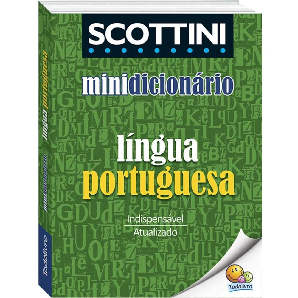 DICIONARIO MINI PORTUGUES SCOTTINI ESTUDANTE 352PG TODOLIVRO (UNIDADE) - imagem 2