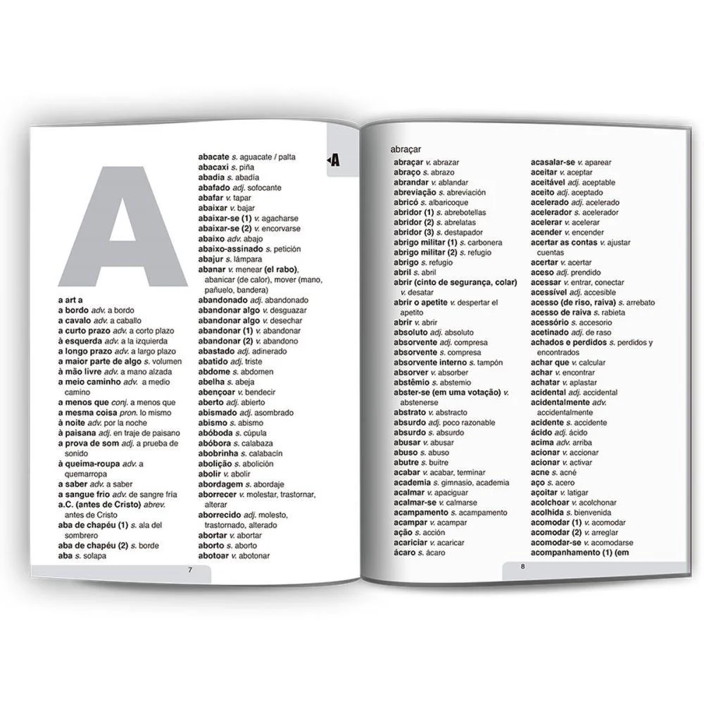 DICIONARIO MINI ESPANHOL PORT-ESP/ESP-PORT 348PG CULTURAMA (UNIDADE) - imagem 5