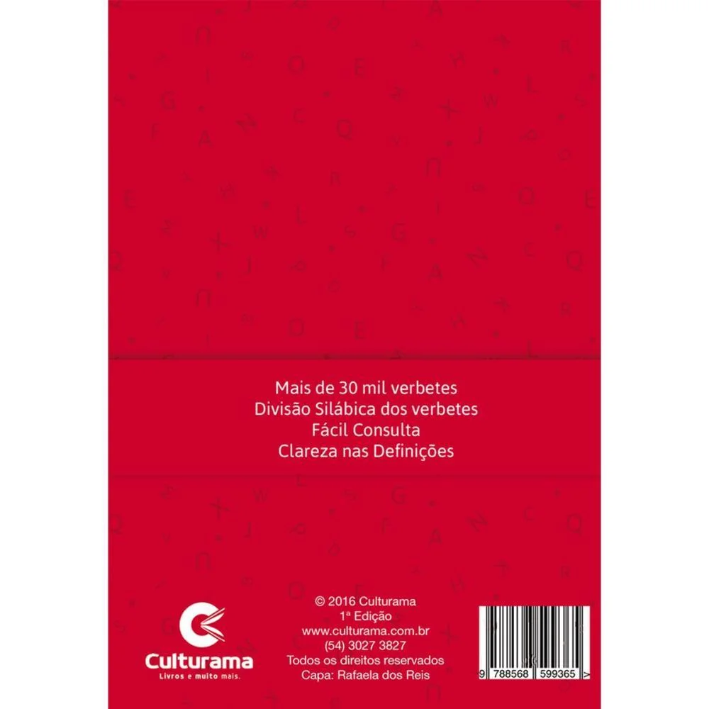 DICIONARIO MINI ESPANHOL PORT-ESP/ESP-PORT 348PG CULTURAMA (UNIDADE) - imagem 6