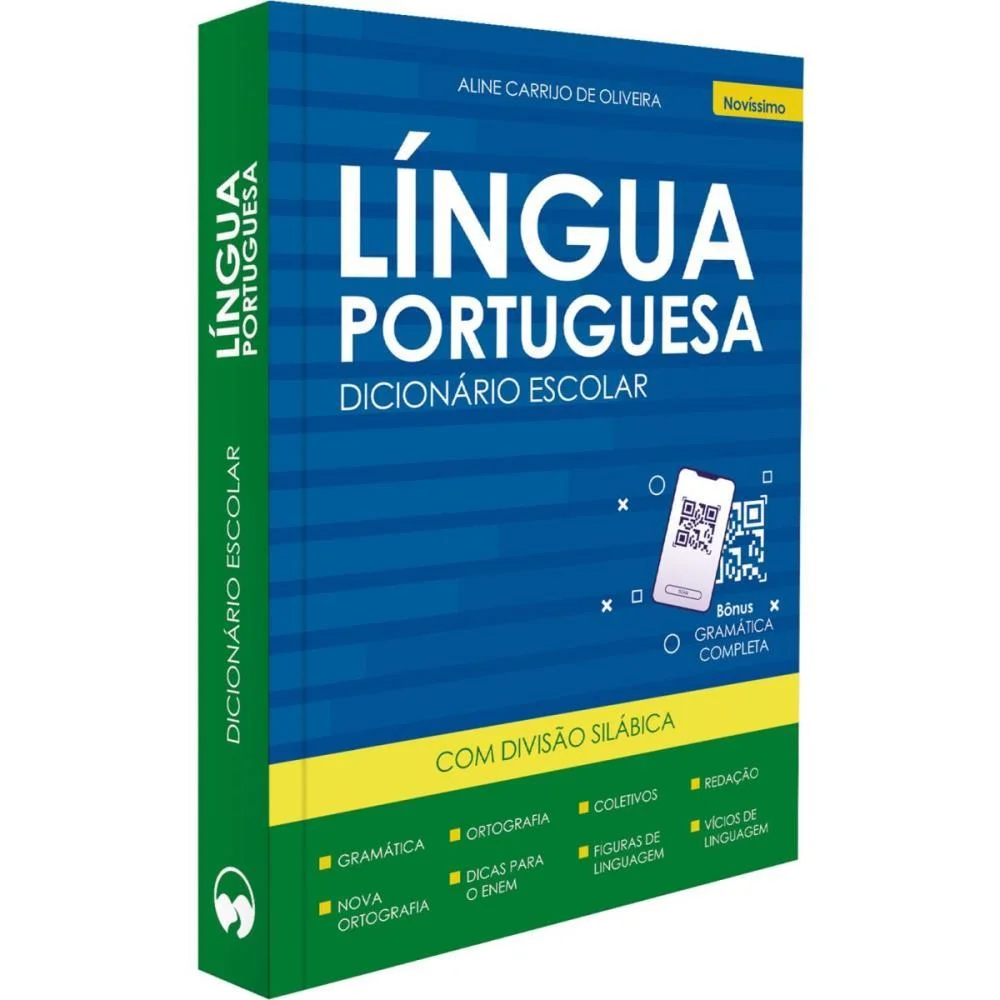 DICIONARIO PORTUGUES ESCOLAR VALE 528PG. 12X17CM VALE DAS LETRAS (UNIDADE) - imagem 2