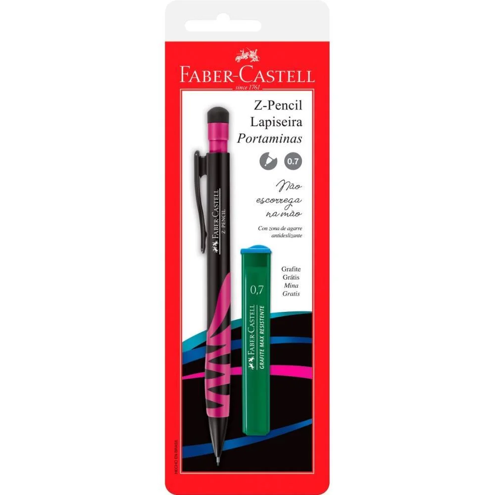 LAPISEIRA 0.7MM Z-PENCIL MIX (S) FABER-CASTELL (BL.C/01) - imagem 5