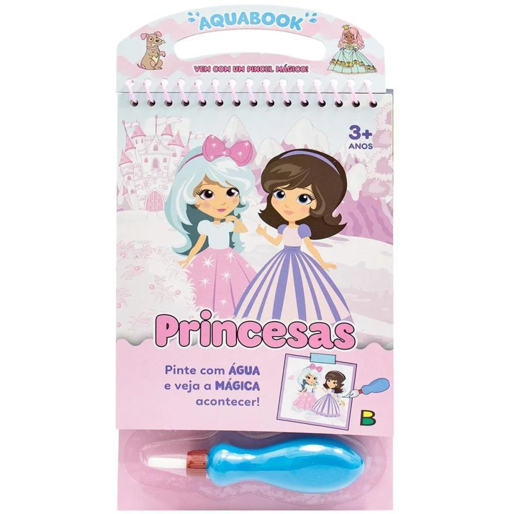 LIVRO AQUABOOK PRINCESAS 27,6X13,6CM 10PAG TODOLIVRO (UNIDADE) - imagem 2
