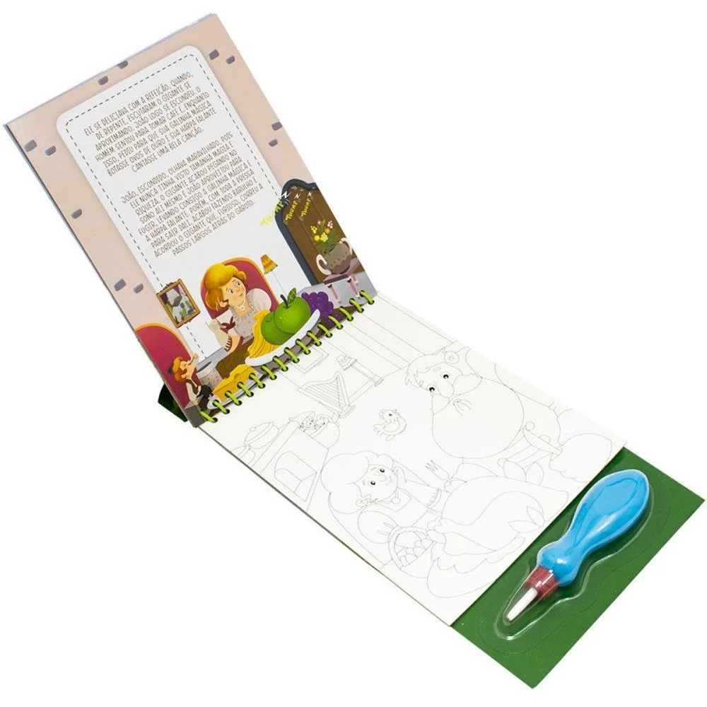 LIVRO AQUABOOK JOAO E O PE DE FEIJAO 27X13 10 TODOLIVRO (UNIDADE) - imagem 3