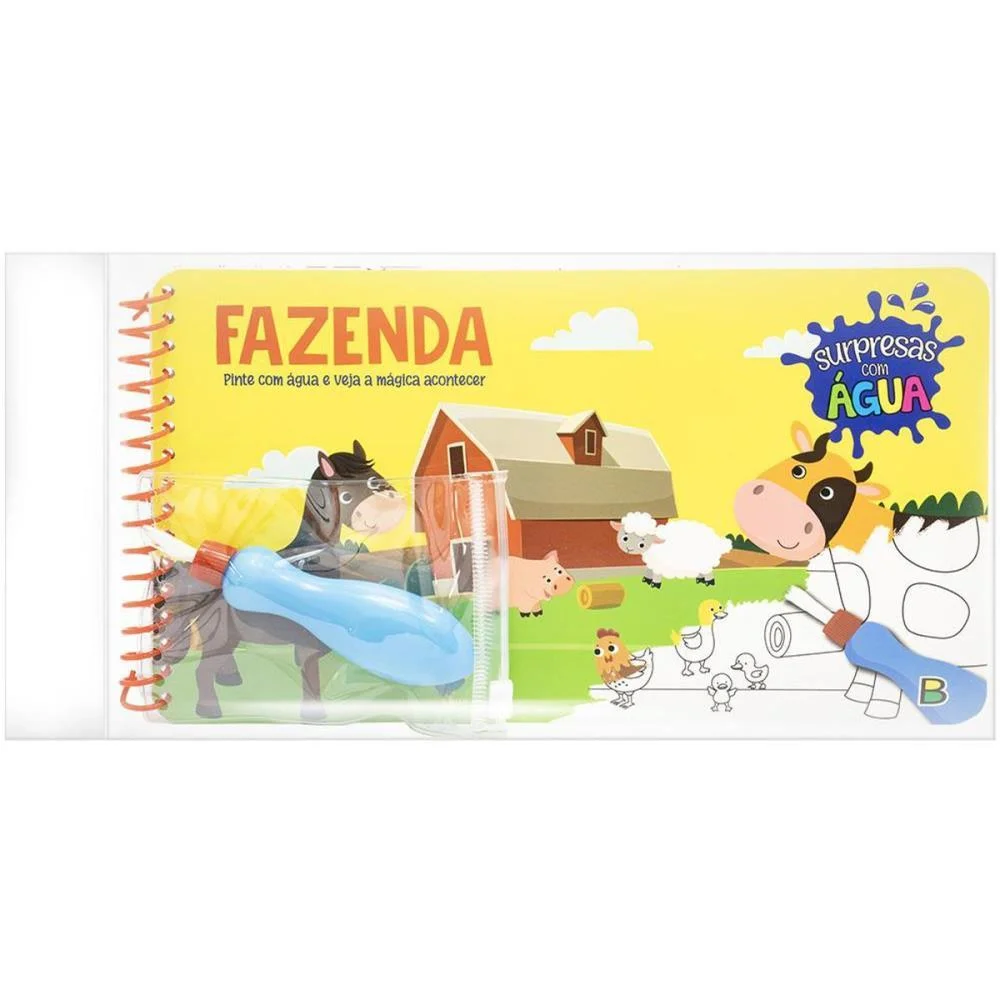 LIVRO AQUABOOK FAZENDA 25X14,2CM 6P TODOLIVRO (UNIDADE) - imagem 3