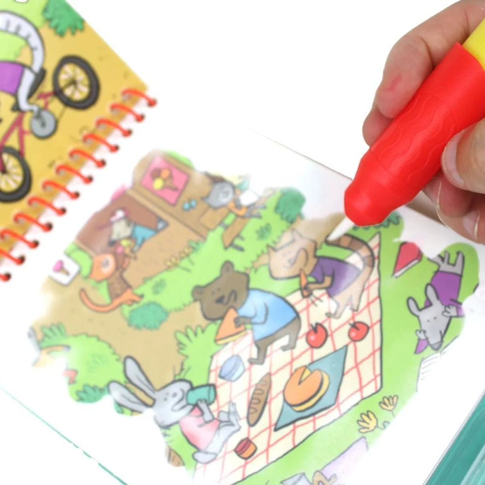 LIVRO AQUABOOK ANIMAIS DIVERTIDOS 24X14CM 10P MAGIC KIDS (UNIDADE) - imagem 5