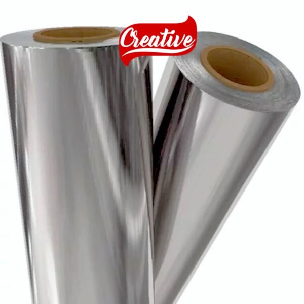 Ribbon Prata Metalizado 110 x 74 Metros